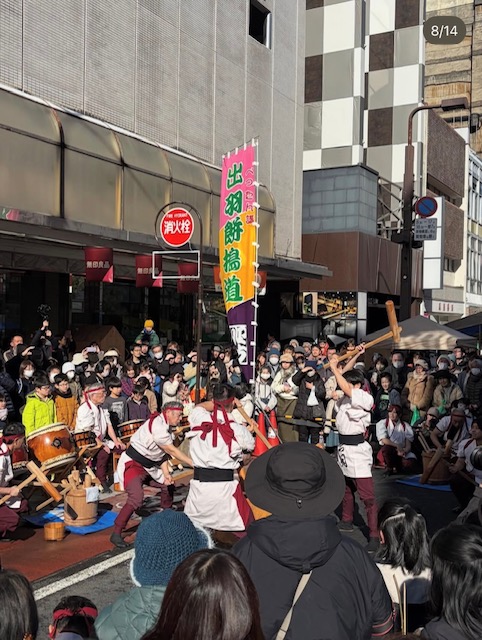 初市（餅つき）