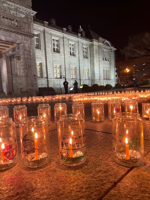 キャンドルナイト(文翔館庭園)3月11日