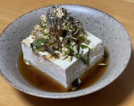 山形郷土料理「だし」のお豆腐